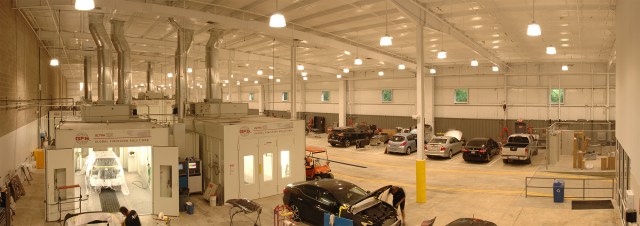 Michael Jordan Collision Center - Body Shop Area